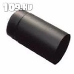 Füstcső fekete vastagfalú (1,6mm)  120/250mm